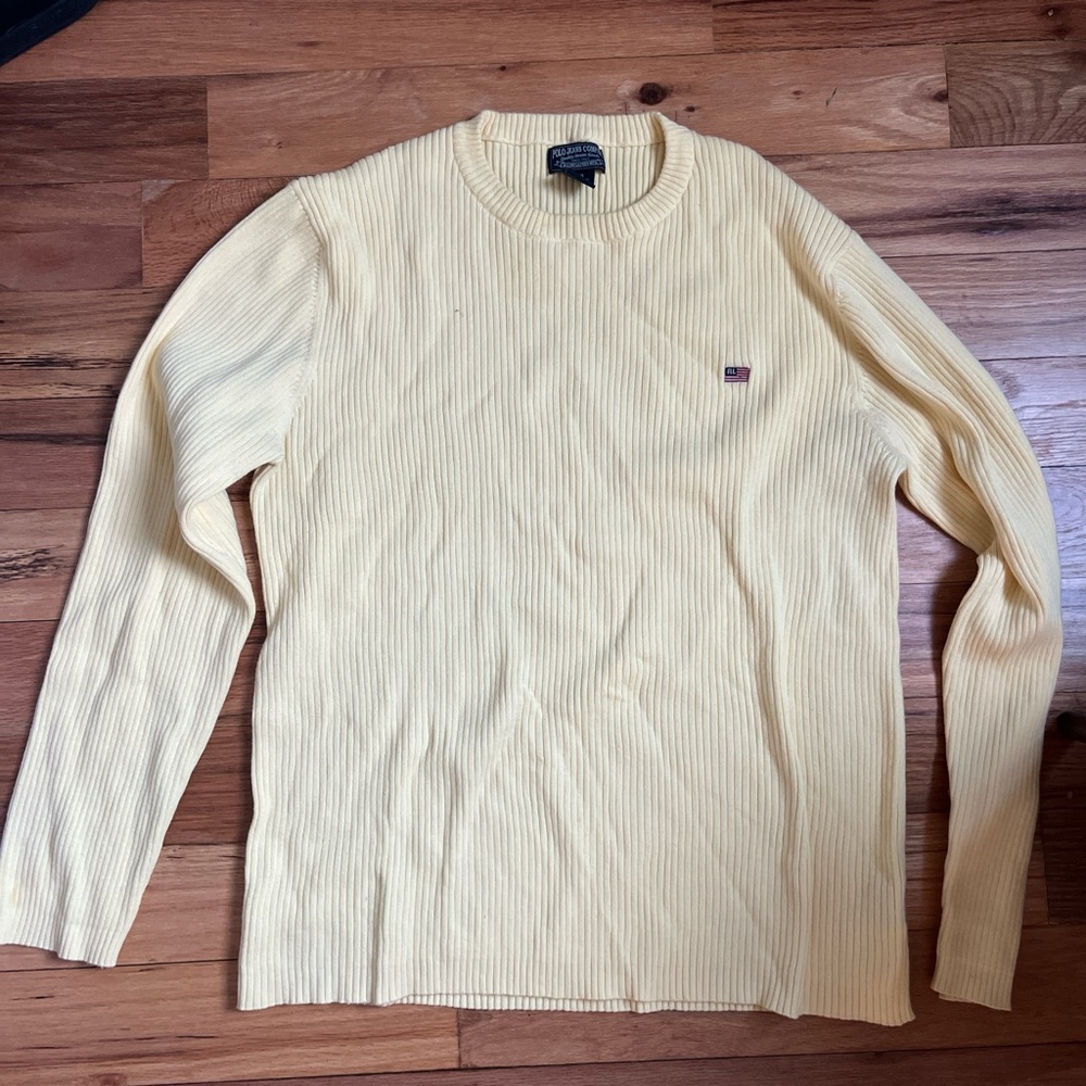 Ralph Lauren Butter Yellow Sweater